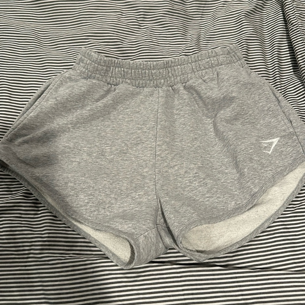 Gymshark Trainining Fleece Shorts- Gray